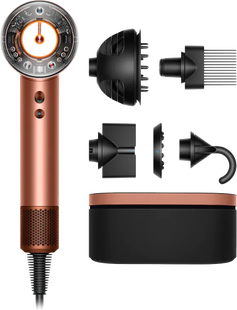 Dyson Supersonic Nural Curly + Coily Limited Edition Amber Silk