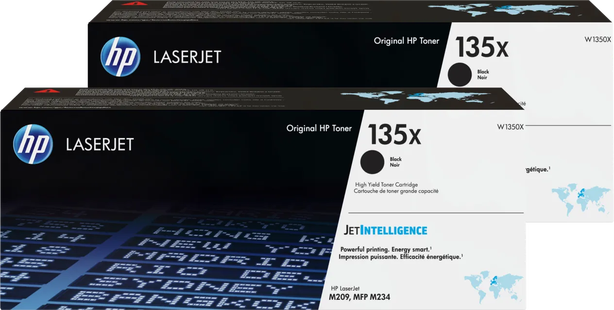 HP 135X LaserJet Toner Zwart (2 stuks)