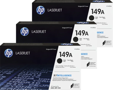 HP 149A LaserJet Toner Zwart (3 stuks)