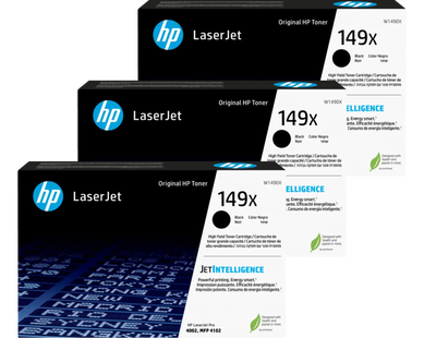 HP 149X LaserJet Toner Zwart (3 stuks)