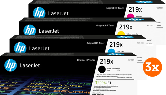 HP 219 LaserJet Toner Combo Pack (3 stuks)