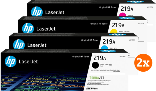 HP 219A LaserJet Toner Combo Pack (2 stuks)