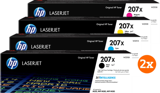 HP 207X Toner Combo Pack (2 stuks)