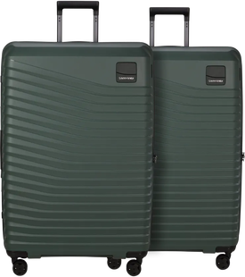 Samsonite Intuo Expandable Spinner 81cm Duo Pack Olive Green