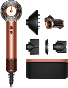 Dyson Supersonic Nural Straight + Wavy Limited Edition Amber Silk