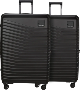 Samsonite Intuo Expandable Spinner 81cm Duo Pack Black