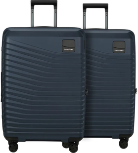 Samsonite Intuo Expandable Spinner 69cm Duo Pack Blue Nights