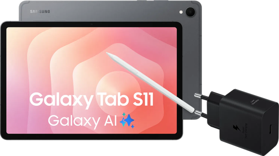 Samsung Galaxy Tab S11 11 inch 128GB Wifi Grijs + Oplaadpakket