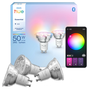 Philips Hue Essential White and Color GU10 3-pack