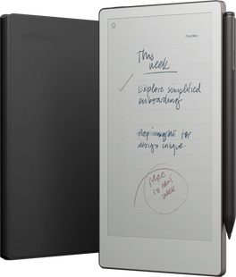 reMarkable Paper Pro Move met Book Case Leer Zwart