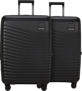 Samsonite Intuo Expandable Spinner 69cm Duo Pack Black
