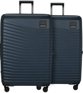 Samsonite Intuo Expandable Spinner 81cm Duo Pack Blue Nights
