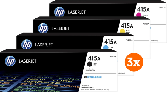 HP 415A Toner Combo Pack (3 stuks)