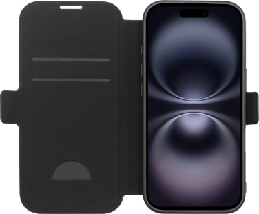 BlueBuilt Apple iPhone 17 Book Case Leer Zwart