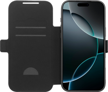 BlueBuilt Apple iPhone 17 Pro Max Book Case Leer Zwart