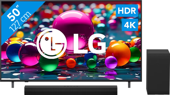 LG 50 Smart UA75 4K (2025) + LG DS40T
