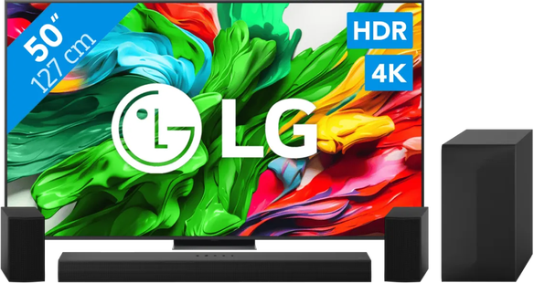 LG 50 QNED86 EVO 4K (2025) + LG DS60TR