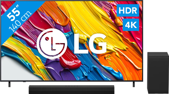LG 55 QNED82 4K (2025) + LG DS40T
