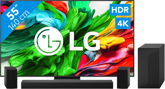 LG 55 QNED86 EVO 4K (2025) + LG DS60TR