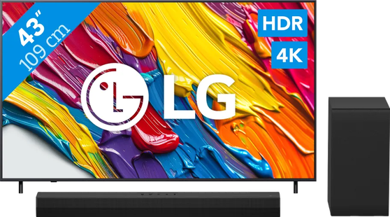 LG 43 QNED82 4K (2025) + LG DS40T