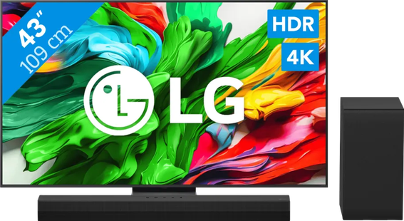 LG 43 QNED86 EVO 4K (2025) + LG DS40T