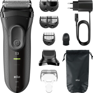 Braun Series 3+ 3000BT Grijs