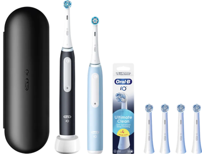 Oral-B iO 3 Duo Pack Zwart en Blauw Value Pack