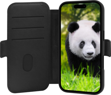 DBramante1928 Lynge iPhone 17 Book Case Leer met MagSafe Zwart