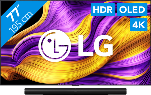 LG 77 OLED EVO G55 4K (2025) + Sonos Arc Ultra Zwart