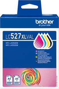 Brother LC-527XL Cartridge Combo Pack