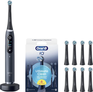 Oral-B iO 9n Onyx Zwart + 8 opzetborstels