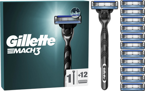 Gillette Mach3 + 12 Navulmesjes