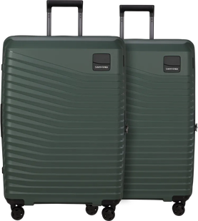 Samsonite Intuo Expandable Spinner 75cm Duo Pack Olive Green