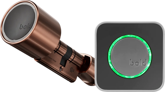 Bold Elite Smart Lock SX33 Koper + Bold Connect