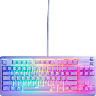 SteelSeries Apex 3 TKL Lavendel Qwerty