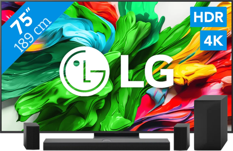 LG 75 QNED86 EVO 4K (2025) + LG DS70TR