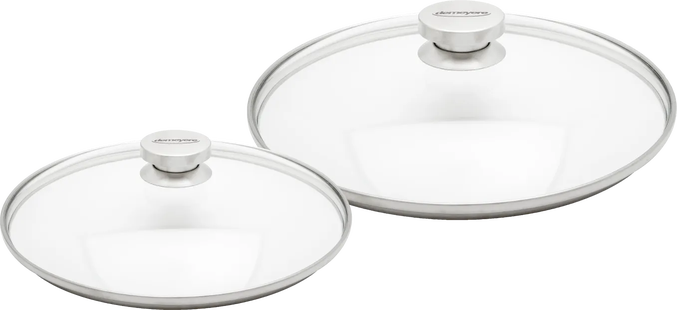 Demeyere Glazen Dekselset 24 + 28 cm