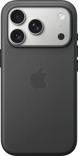 Apple iPhone 17 Pro TechWoven Back Cover met MagSafe Zwart