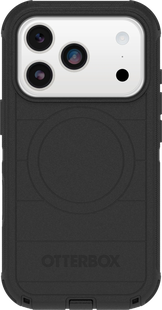 Otterbox Defender Pro iPhone 17 Pro Back Cover met MagSafe Magneet Zwart
