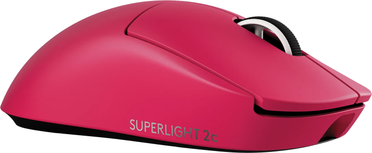 Logitech G PRO X Superlight 2c Draadloze Gaming Muis Magenta