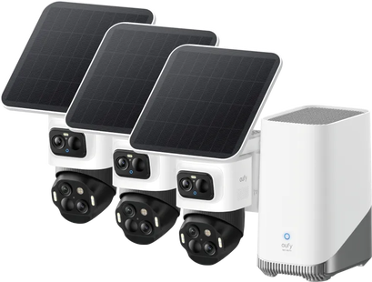 Eufycam S4 3-pack + HomeBase 3