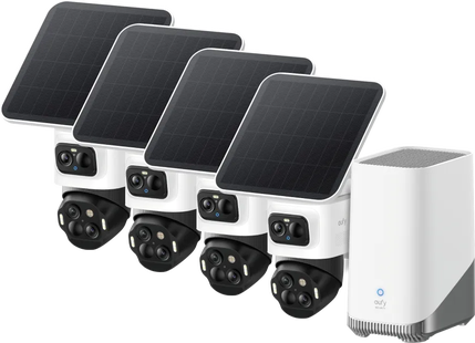 Eufycam S4 4-pack + Homebase 3