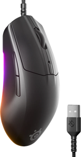 SteelSeries Rival 3 Gen 2 Gaming Muis Zwart
