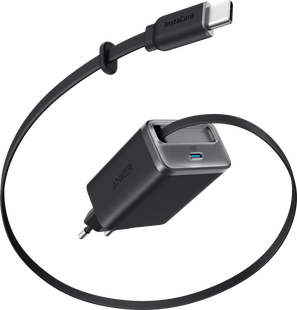 Anker Nano Oplader met Usb C poort en kabel 35W Zwart