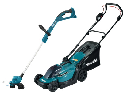 Makita DLM330Z (zonder accu) + Makita DUR193Z (zonder accu)