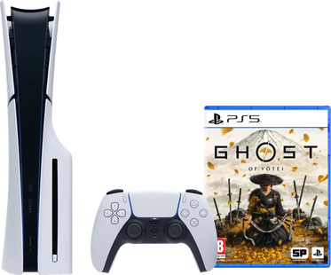 PlayStation 5 Slim Disc Edition + Ghost of Yotei