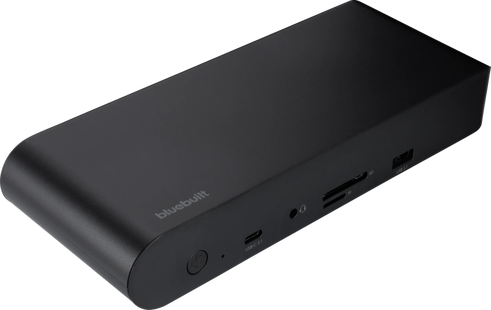 BlueBuilt DisplayLink Docking Station Pro met USB-C Zwart