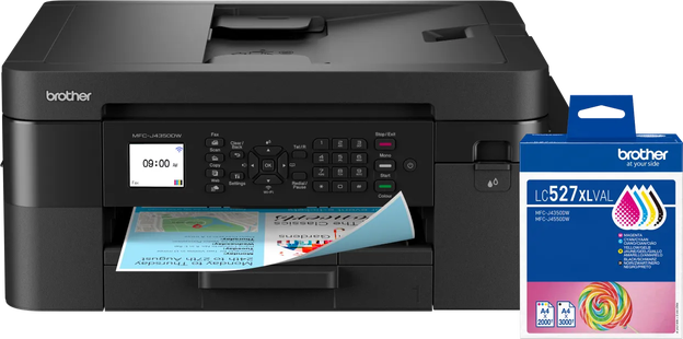 Brother MFC-J4350DW + 1 set extra XL cartridges