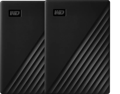 WD My Passport 4TB Black - Duo pack