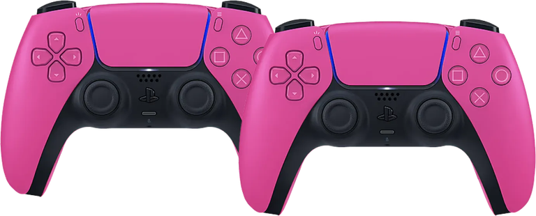 Sony Playstation 5 DualSense Draadloze Controller Nova Pink Duo Pack
